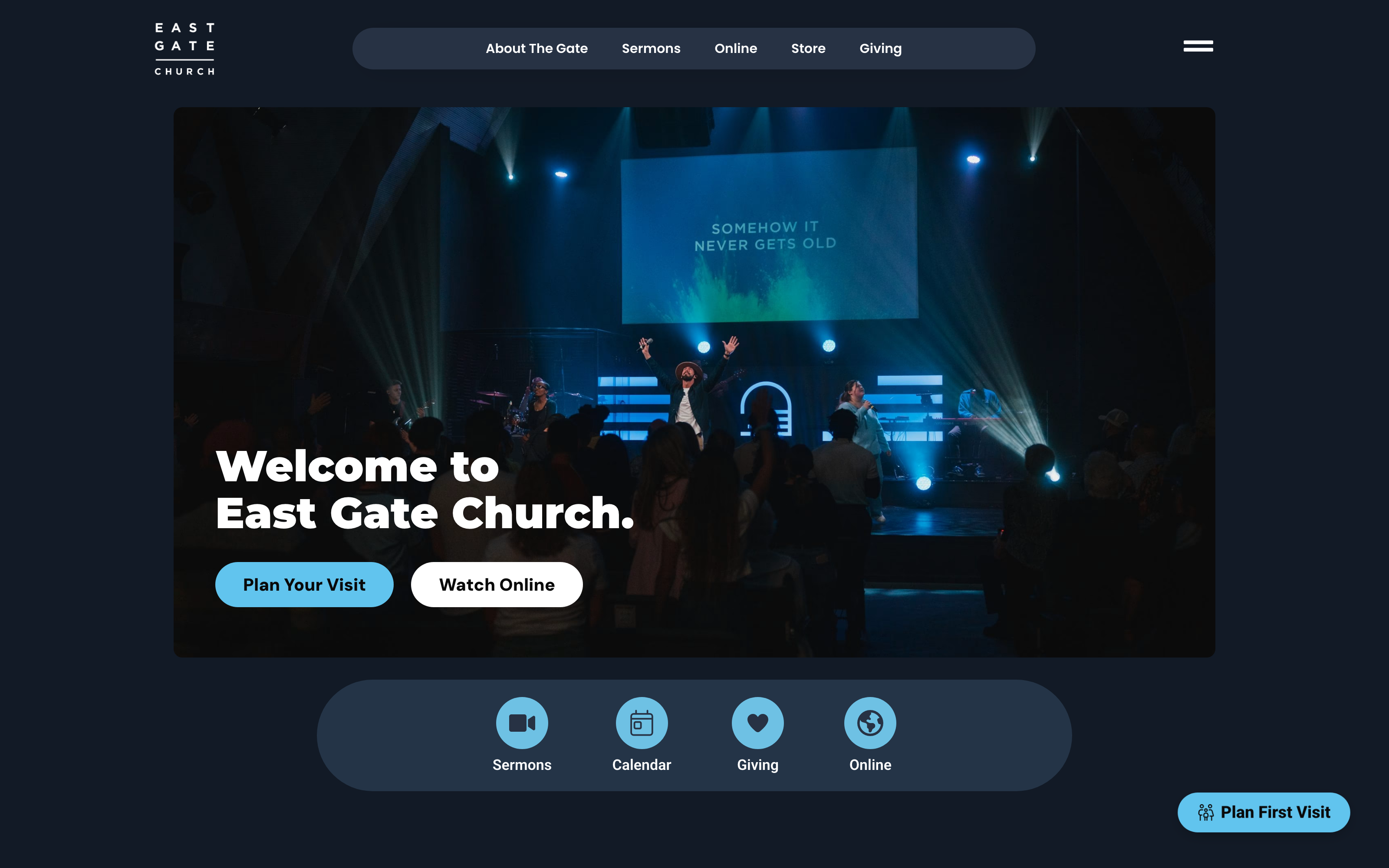 East Gate Church homepage