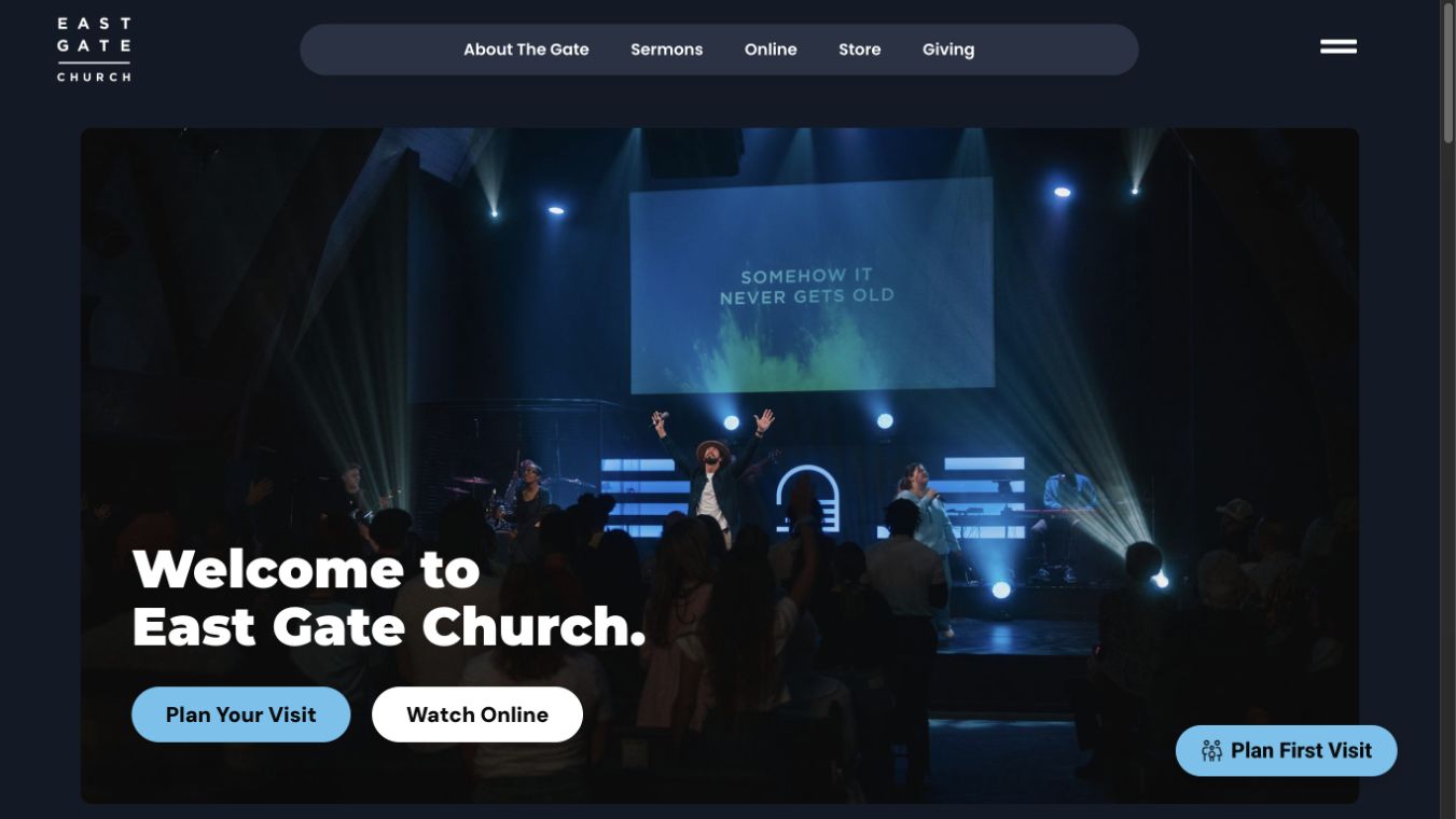 East Gate Church homepage